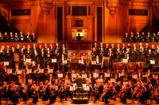 The Royal Philmarmonic Orchestra performing Per Ardua ad Astra